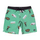 RVCA Ανδρικό μαγιό Hot Fudge Trunk 18" - Printed Board Shorts for Men